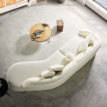 Load image into Gallery viewer, Adorn Homez Jules Premium Curve Sofa in Boucle Fabric