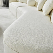 Load image into Gallery viewer, Adorn Homez Jules Premium Curve Sofa in Boucle Fabric