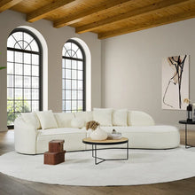 Load image into Gallery viewer, Adorn Homez Jules Premium Curve Sofa in Boucle Fabric