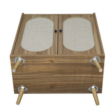 Load image into Gallery viewer, Adorn Homez Ricco Shoe rack with Rattan/cane mesh .