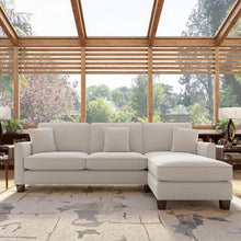 Load image into Gallery viewer, Adorn Homez Riley L shape Sofa (4 Seater) in Velvet Fabric