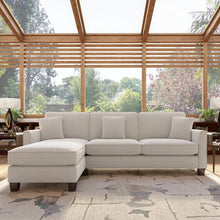 Load image into Gallery viewer, Adorn Homez Riley L Shape 5 Seater Sofa in Velvet Fabric