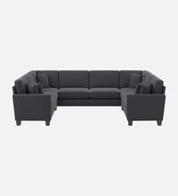 Load image into Gallery viewer, Adorn Homez Riley C shape Corner Sofa 8 Seater in Velvet Fabric