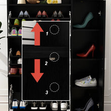 Load image into Gallery viewer, Adorn Homez Avion Shoe rack with Rattan/cane mesh