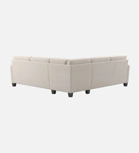Load image into Gallery viewer, Adorn Homez Riley L Shape Corner Sofa 5 Seater in Velvet Fabric