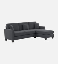 Load image into Gallery viewer, Adorn Homez Riley L shape Sofa (4 Seater) in Velvet Fabric