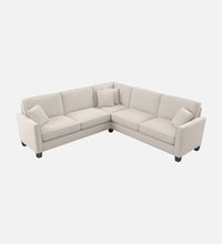 Load image into Gallery viewer, Adorn Homez Riley L Shape Corner Sofa 5 Seater in Velvet Fabric