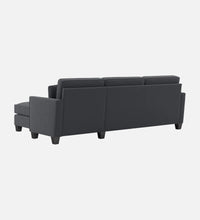 Load image into Gallery viewer, Adorn Homez Riley L shape Sofa (4 Seater) in Velvet Fabric