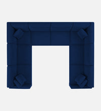 Load image into Gallery viewer, Adorn Homez Riley C shape Corner Sofa 8 Seater in Velvet Fabric