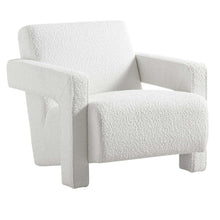 Load image into Gallery viewer, Adorn Homez Swedan Accent chair in Pure Boucle Fabric