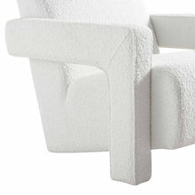 Load image into Gallery viewer, Adorn Homez Swedan Accent chair in Pure Boucle Fabric