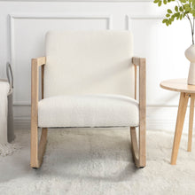 Load image into Gallery viewer, Adorn Homez Milan Wooden Rocking Chair with Rattan/cane Mesh.