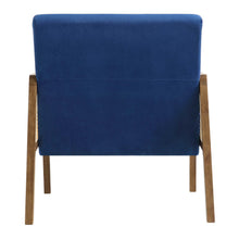 Load image into Gallery viewer, Adorn Homez Evan Teakwood Aram Chair with Rattan/cane Mesh
