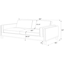 Load image into Gallery viewer, Adorn Homez Barrel Sofa 3+2 in Premium Leatherette
