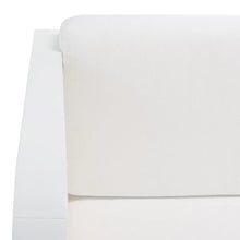 Load image into Gallery viewer, Adorn Homez Agustín 3 Seater Sofa in Premium Velvet Fabric With Rattan Cane Mesh