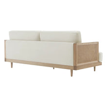 Load image into Gallery viewer, Adorn Homez Jensen Solid Wood 3 Seater Sofa in Premium Velvet Fabric