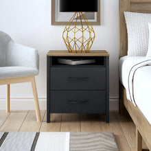 Load image into Gallery viewer, Adorn Homez Melano Bed Side Table in Solid Wood