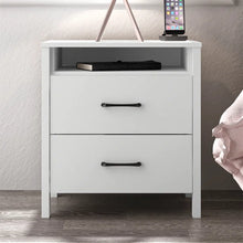 Load image into Gallery viewer, Adorn Homez Melano Bed Side Table in Solid Wood