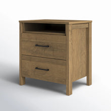 Load image into Gallery viewer, Adorn Homez Melano Bed Side Table in Solid Wood