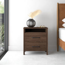 Load image into Gallery viewer, Adorn Homez Melano Bed Side Table in Solid Wood