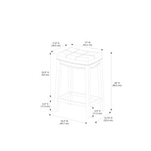 Load image into Gallery viewer, Adorn Homez Ronan Solid Wood Bar Stool With Upholstery