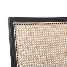 Load image into Gallery viewer, Adorn Homez Lotus Teakwood Dinning Chair with Rattan/cane Mesh
