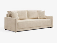 Load image into Gallery viewer, Adorn Homez Claven 3 Seater Sofa Bed with Storage in Premium Velvet Fabric