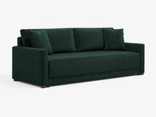 Load image into Gallery viewer, Adorn Homez Claven 3 Seater Sofa Bed with Storage in Premium Velvet Fabric