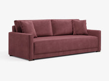 Load image into Gallery viewer, Adorn Homez Claven 3 Seater Sofa Bed with Storage in Premium Velvet Fabric
