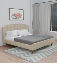Load image into Gallery viewer, Adorn Homez Pluto Velvet King Size Bed Without Storage