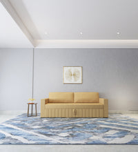 Load image into Gallery viewer, Adorn Homez Maria 3 Seater Sofa Cum Bed In Fabric