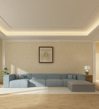 Load image into Gallery viewer, Adorn Homez Lorenzo Premium Sofa in Velvet Fabric