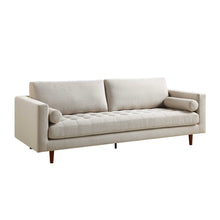 Load image into Gallery viewer, Adorn Homez Martin 3 Seater Sofa in Premium Fabric