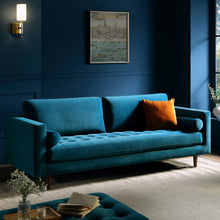 Load image into Gallery viewer, Adorn Homez Martin 3 Seater Sofa in Premium Fabric