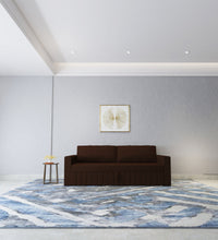 Load image into Gallery viewer, Adorn Homez Maria 3 Seater Sofa Cum Bed In Fabric