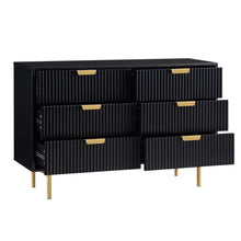 Load image into Gallery viewer, Adorn Home Garry Chest of 6 Drawers