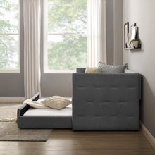 Load image into Gallery viewer, Adorn Homez Espino Trundle Wooden Daybed Without Storage