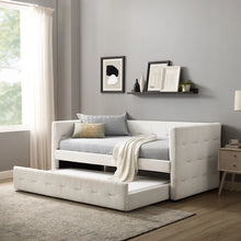 Load image into Gallery viewer, Adorn Homez Espino Trundle Wooden Daybed Without Storage