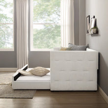 Load image into Gallery viewer, Adorn Homez Espino Trundle Wooden Daybed Without Storage