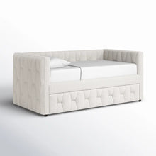 Load image into Gallery viewer, Adorn Homez Espino Trundle Wooden Daybed Without Storage