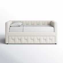 Load image into Gallery viewer, Adorn Homez Espino Trundle Wooden Daybed Without Storage