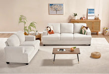 Load image into Gallery viewer, Adorn Homez Henry Sofa 3+2 in Premium Suede Velvet Fabric
