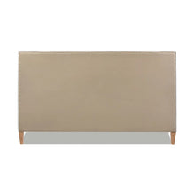 Load image into Gallery viewer, Adorn Homez Swirl Queen Size Upholstered Bed with Rattan/Cane Without Storage