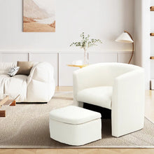 Load image into Gallery viewer, Adorn Home Raylina Accent Chair with Ottoman
