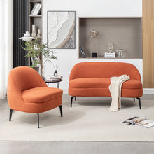 Load image into Gallery viewer, Adorn Homez Mayenne Sofa 2+1 in Premium Boucle Fabric