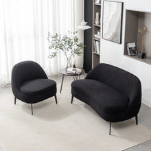 Load image into Gallery viewer, Adorn Homez Mayenne Sofa 2+1 in Premium Boucle Fabric