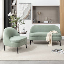 Load image into Gallery viewer, Adorn Homez Mayenne Sofa 2+1 in Premium Boucle Fabric