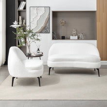 Load image into Gallery viewer, Adorn Homez Mayenne Sofa 2+1 in Premium Boucle Fabric