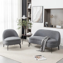 Load image into Gallery viewer, Adorn Homez Mayenne Sofa 2+1 in Premium Boucle Fabric