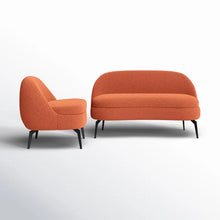 Load image into Gallery viewer, Adorn Homez Mayenne Sofa 2+1 in Premium Boucle Fabric